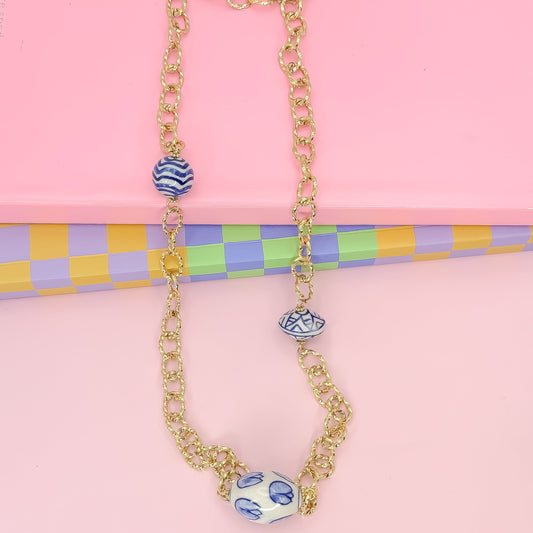 Zebra Chic Star Necklace