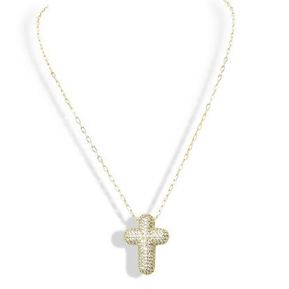Faithful Glow Gold Necklace