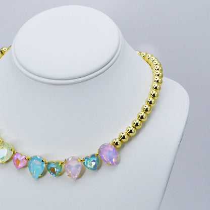 Candy Heart Glow Necklace