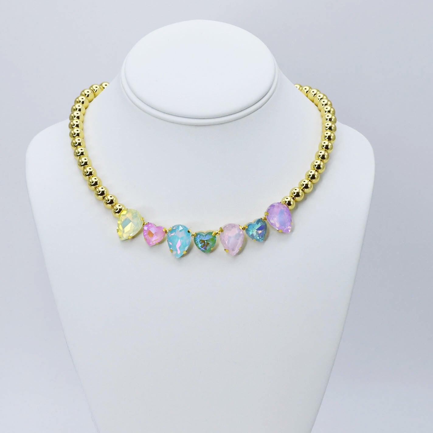 Candy Heart Glow Necklace
