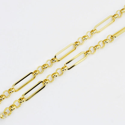 Jesus is my Rock Gold Necklace