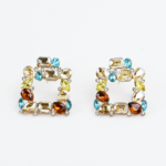Feeling Glam Statement Earrings (orange)