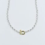 Turquoise Cascade Silver Necklace