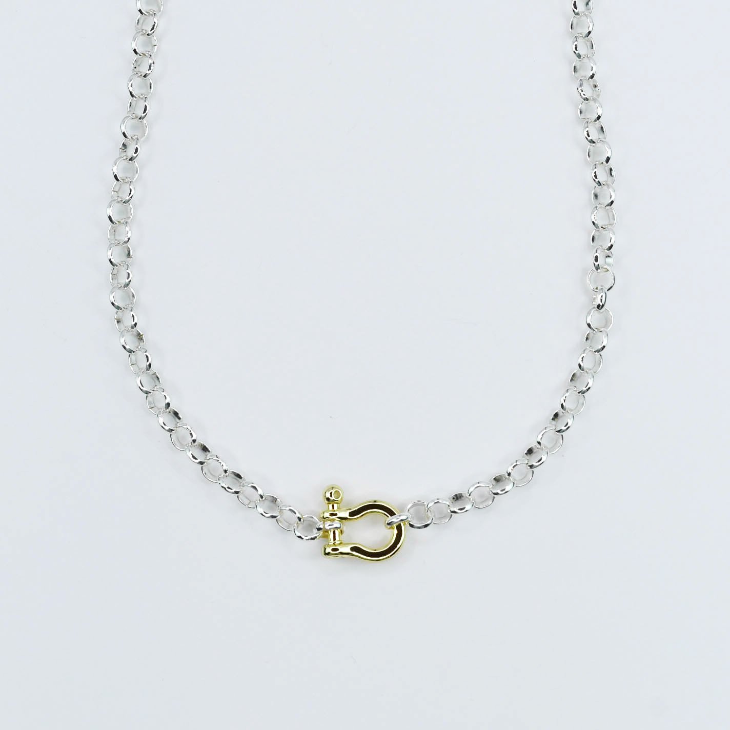 Turquoise Cascade Silver Necklace